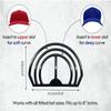 Adjustable Hat Brim Bender Cap Brim Bender Hat Shaper for Baseball Caps Plastic Dual Slots Cap Curving Band Accessory