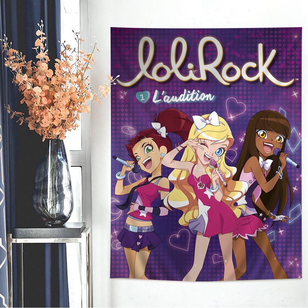 LoliRock Cartoon Hanging Bohemian Tapestry Cheap Hippie Wall Hanging Bohemian Wall Tapestries Mandala Wall Hanging Home Decor