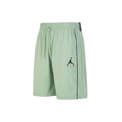 Jumpman Sports Lockere Atmungsaktive Gewebte Shorts Herren Unterteile Weich-Grau Grün CK6818-006