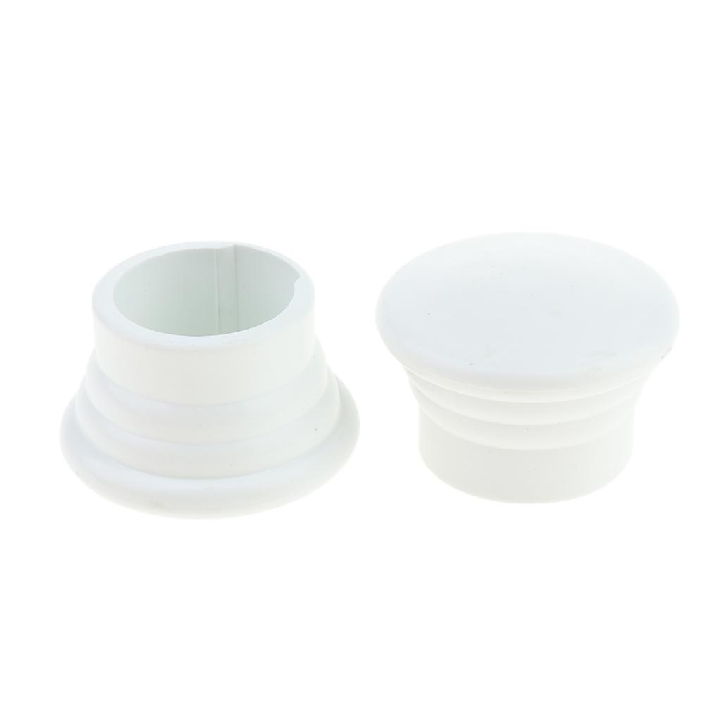 

Smooth EVA Curtain Rod Finals End Caps Club Head Window Decoration Rod Ends for Bedroom Hotel Bar белый