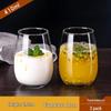 ZISIZ Elegant Handmade Glass Juice Cup
