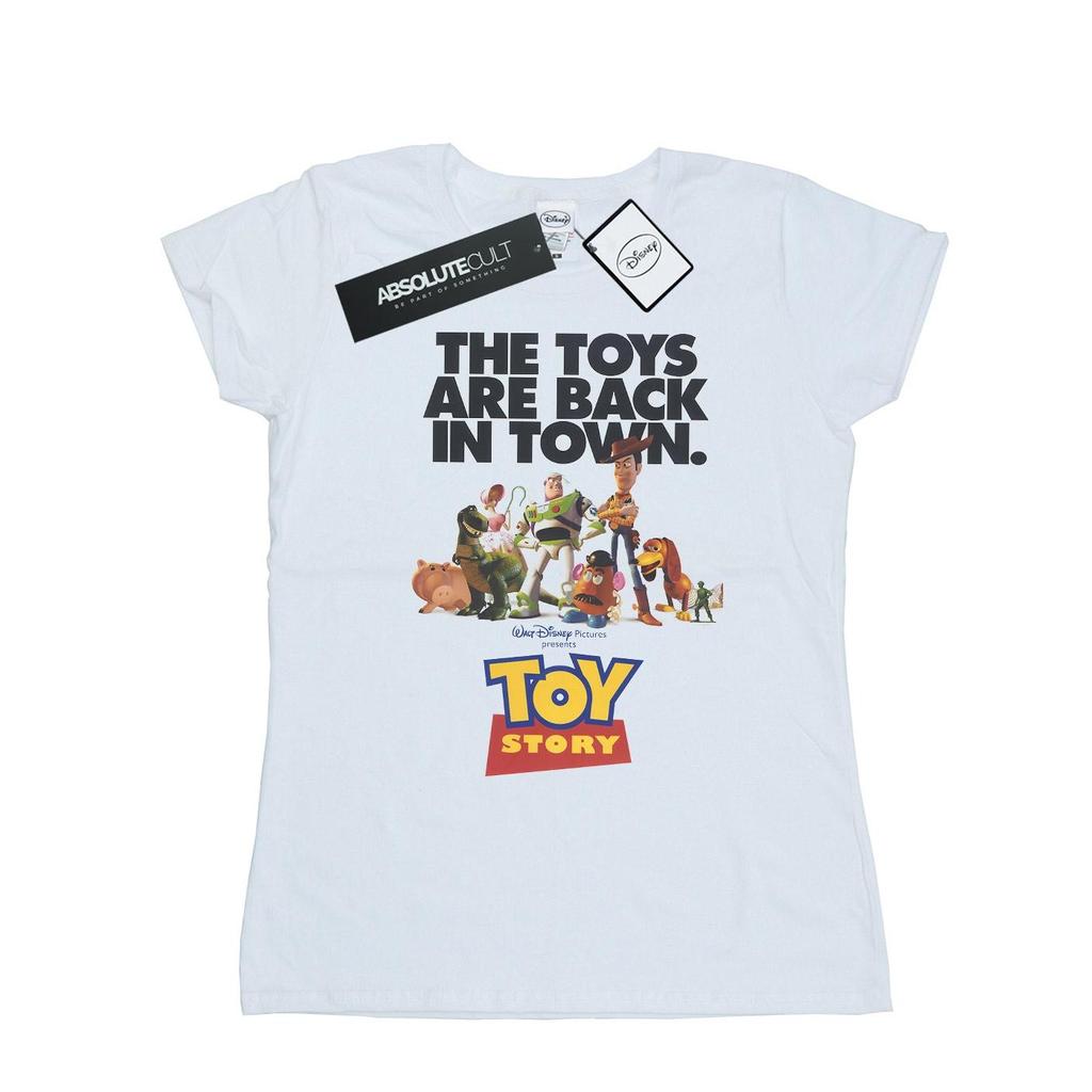 Disney Womens/Ladies Toy Story Movie Poster Cotton T-Shirt
