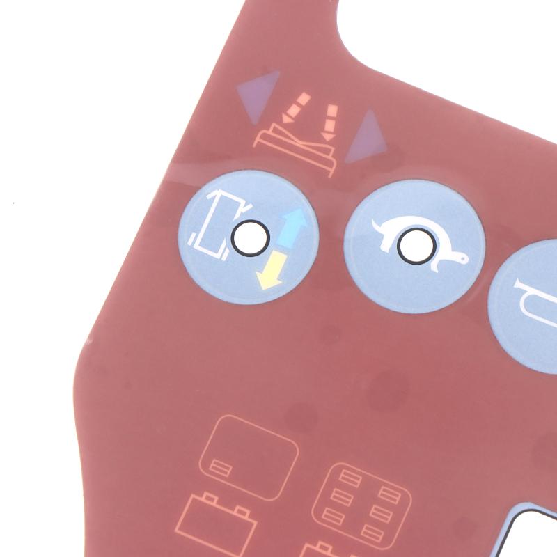 97772 97772Gt Decal For Genie Sciccor Lift Aerial Work Platform Controller Panel Four-Button Stickers Aerial Lift Parts