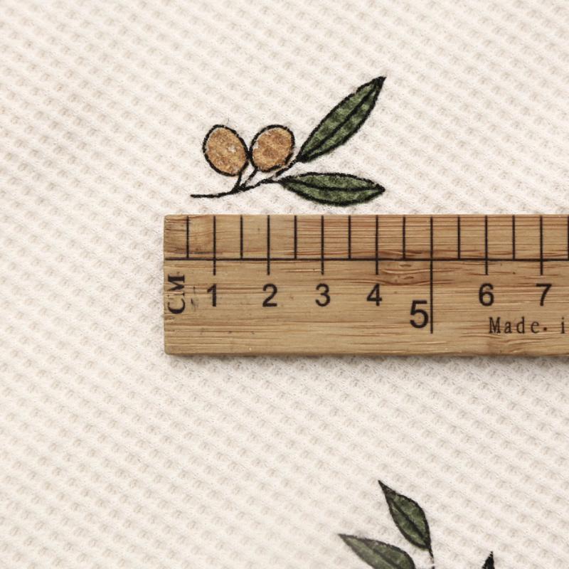 Tkanina Waflowa 45x160cm Miękka Oddychająca na Sukienki Odzież Domową Koszulki Odzież Dziecięca Ręcznie Robiona Materiał DIY