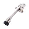 Stainless Steel Anti-collision Door Stopper Kick Down Door Holder Rubber Buffer Suitable for Homes Offices Punch Install