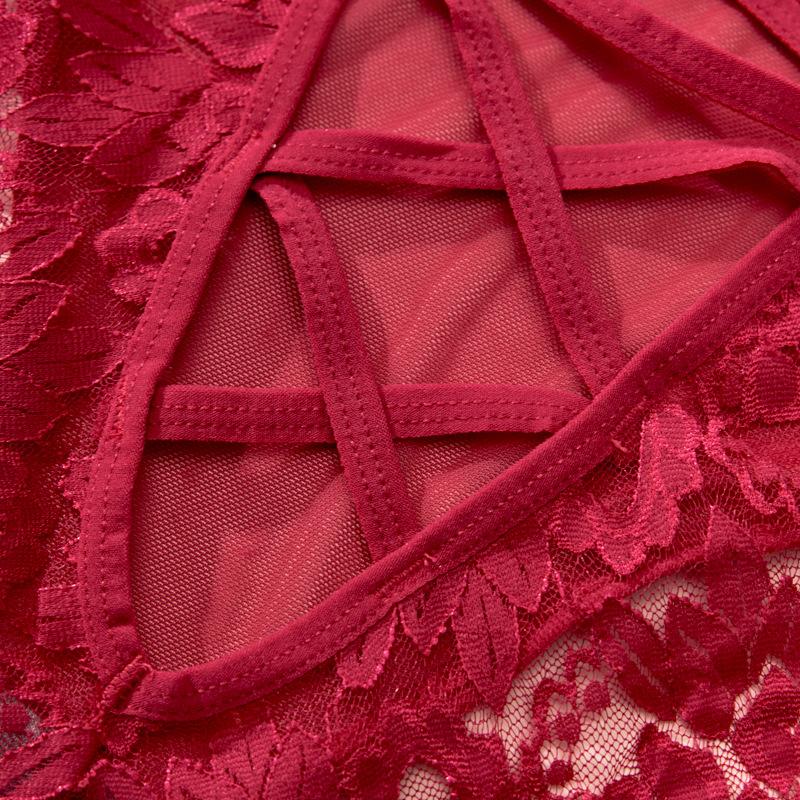 CFSC Women's Large Size Underwear Solid Color Print Lace Underwear