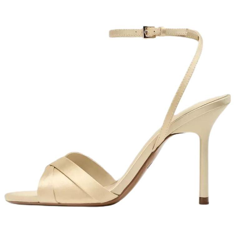 

Zara Lightweight Elegant High Heel Sandals Women Sandals Beige 12319510002 39