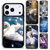 Beautiful White Swan Bird Phone Case For iPhone 17 16 15 14 13 12 11 Pro Max Plus 17Air Soft Silicone Cover