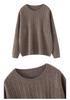 Women's Casual Loose-Fit 100% Cashmere Knit Sweater - Autumn & Winter Style