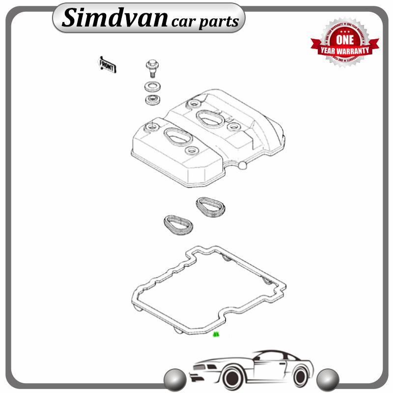 NEW Cylinder Head Cover Gasket Kit For Kawasaki EX250 ZZR250 Ninja 250 1986-2007 GPX250R 1988-1995 GPX 250R 11009-1574