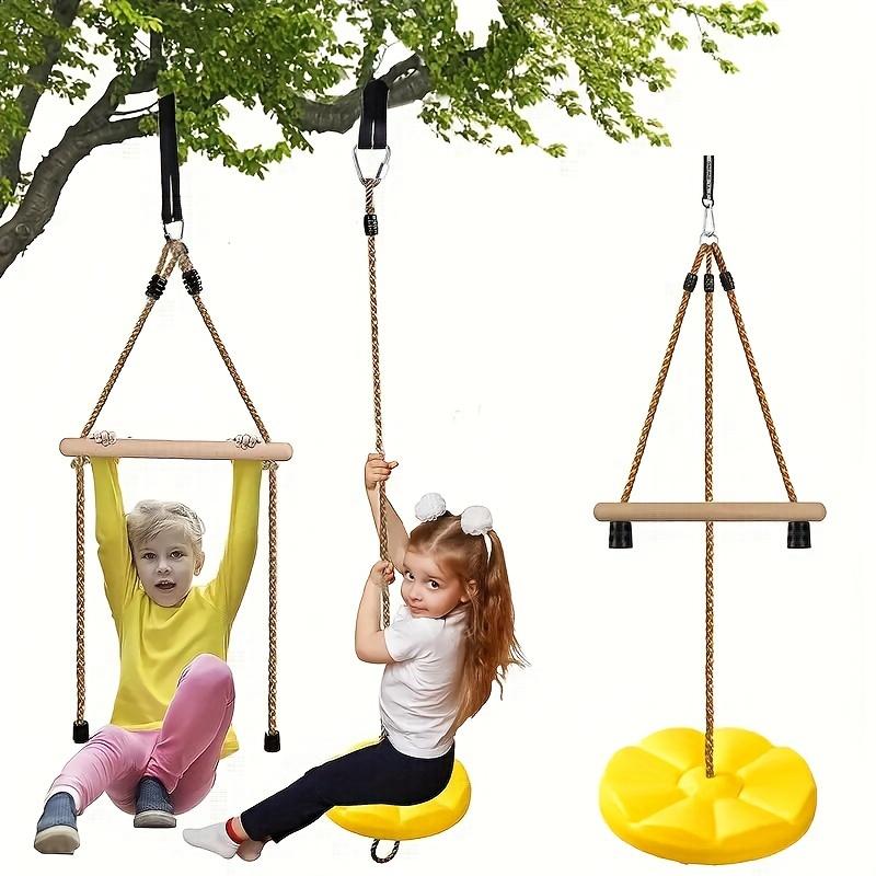 3in 1 Monkey Stem Petal Swing Sunflower Children's Swing Circular Swing Outdoor Indoor Plastic Circular Swing