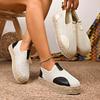 Moda Kobiety noszą damskie buty pojedyncze w dużych rozmiarach z wygodnymi i oddychającymi powierzchniami z siateczki