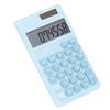 Calculators 8 Digit Solar Battery Dual Power Handheld Pocket Calculator with Large LCD Display Big