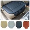Car Front Seats Cover PU Leather Bamboo Single Bucket Seat Protector Mat Cushion - Intl