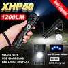 High Power LED Flashlight Telescopic Zoom Portable Rechargeable LED Lamp Emergency Spotlights Camping Torch