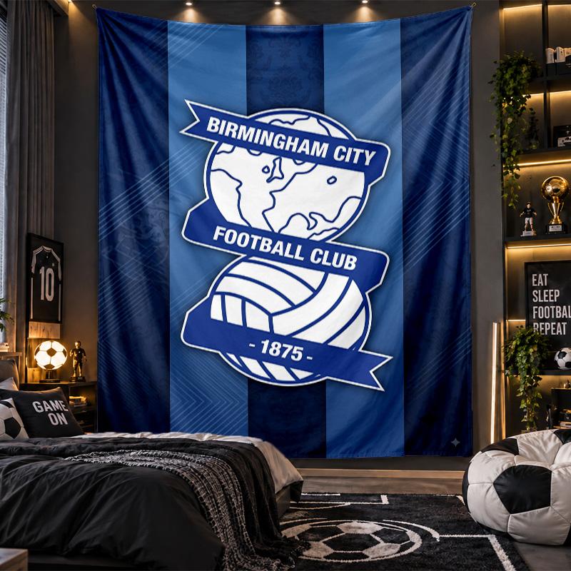 Wall Hanging Tapestry Birmingham City Print Cloth for Living Room Bedroom Home Decor