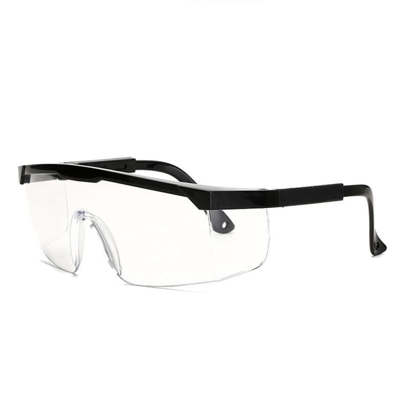 Adjustable Black Protective Goggles Eye Glasses Anti Sand Spray Safety Glasses for Men Women Outdoor Dust Wind Resistant
