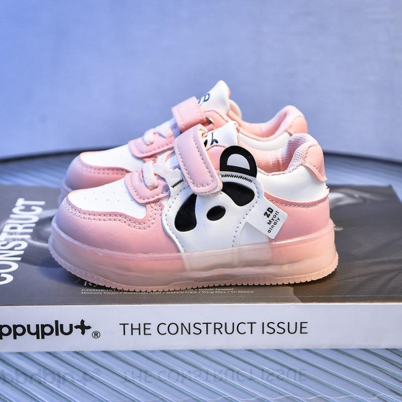 Cartoon Light-Up Baby Shoes | Soft-Sole LED Sneakers for Toddlers, Anti-Slip Board Shoes for Boys & Girls Everyday Sneakers