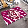 Portsmouth FC Logo Teppich Design Rutschfester Teppich geeignet für Wohnzimmer- und Schlafzimmer-Sofas.