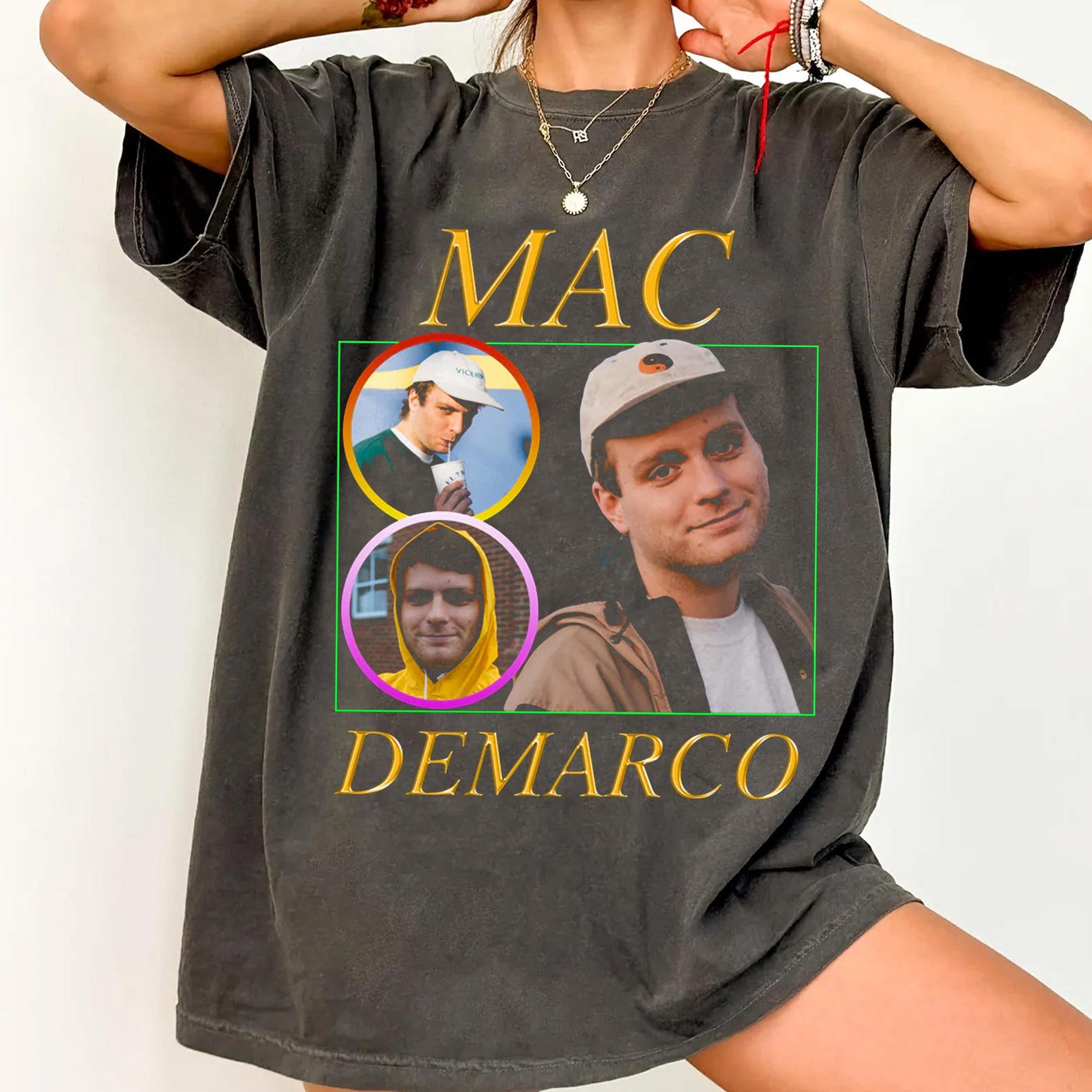 Comfort Colors Mac DeMarco T-Shirt, Another one album tee, Summer shirts, Cute shirts, indie graphic tees, Trendy shirts L