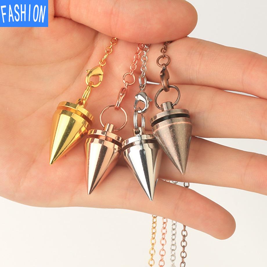 Pandantiv Pendul Conic Metal Gravity Jewlery Pandantiv