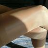 Super Long 110Cm Pure Nylon Non-Elastic Thigh High Stockings 10D Ultra Thin Transparent Medias Oil Shiny Party Socks