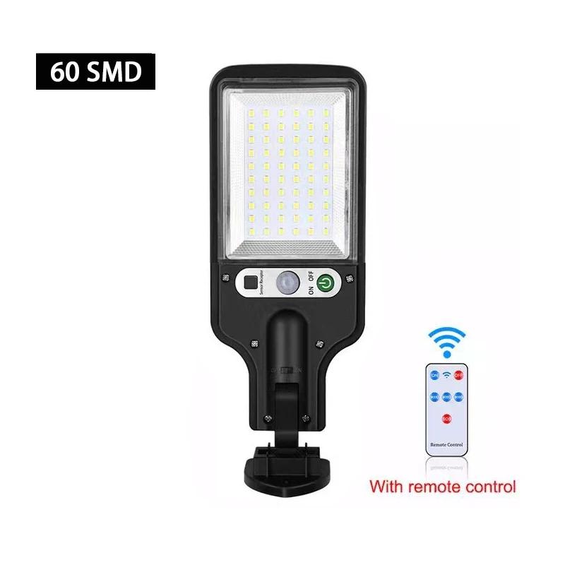 Solar Street Lights Outdoor Waterproof Motion Sensor Wall LED Lamp with 3 Lighting Mode Solar Powered Lights for Garden