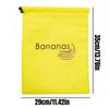 1-3pcs Banana Freshkeeping Bag Fruit Vegetables Storage Bag Insulated And Shock-Proof Pocket Drawstring Pocket Kitchen Supplies