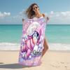 Personalized Tinkerbell Night Sky Beach Towel Microfiber Beach Towel Thin Absorbent for Beach Swimming Yoga Bath Sports. 0910236