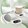 Cup Heater Coaster with 4 Temperature Settings Electric Beverage Warmer for Office