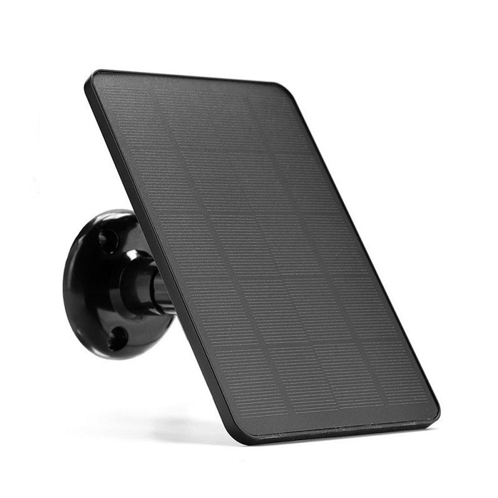 Solar Panel for Security Camera IP6 Waterproof 360 Degrees Adjustable Continuous Power with 10W 5V Charging Solar
