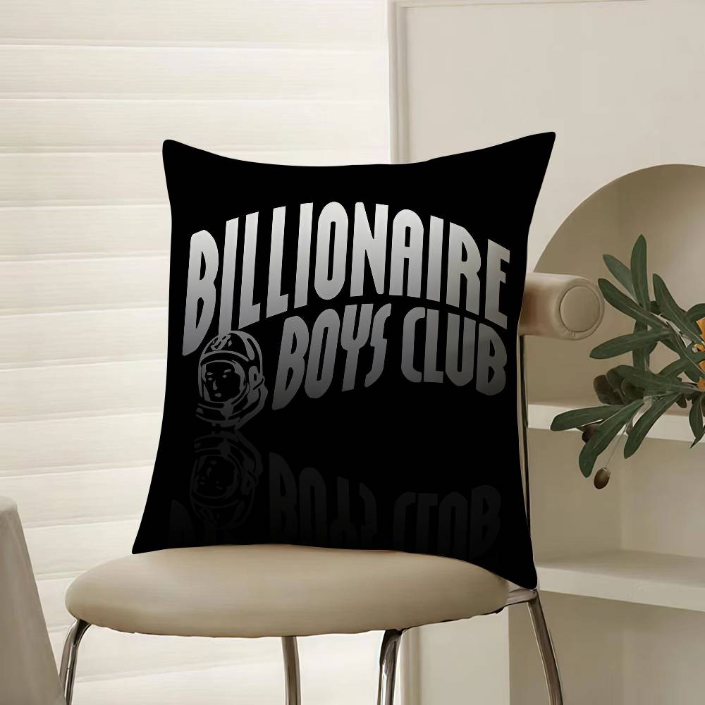 Fashionable Printing Billionaire Boys Club Pillow Case Comfort Sofa Bed Silky Elegant Invisible Zipper Decorative Cushion Cover