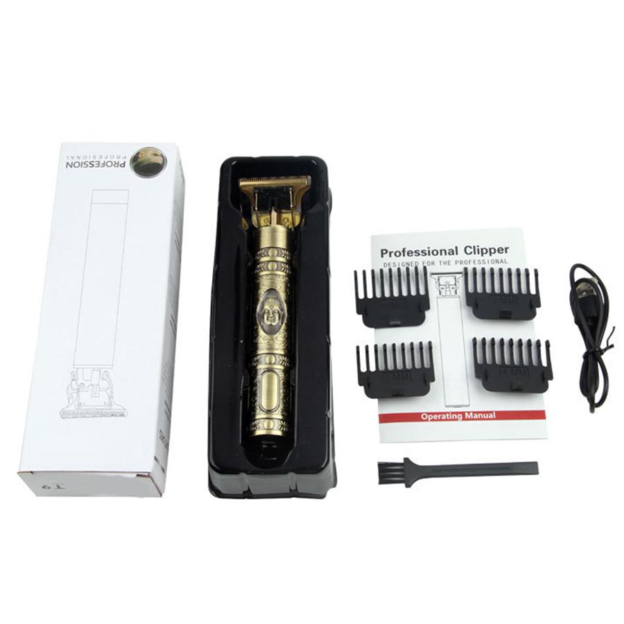 2021 USB T9 Hair Clipper Barber Professional Electric Cordless hair trimmer 0mm Shaver Trimmer Beard Men Hair Cutting Machine for men