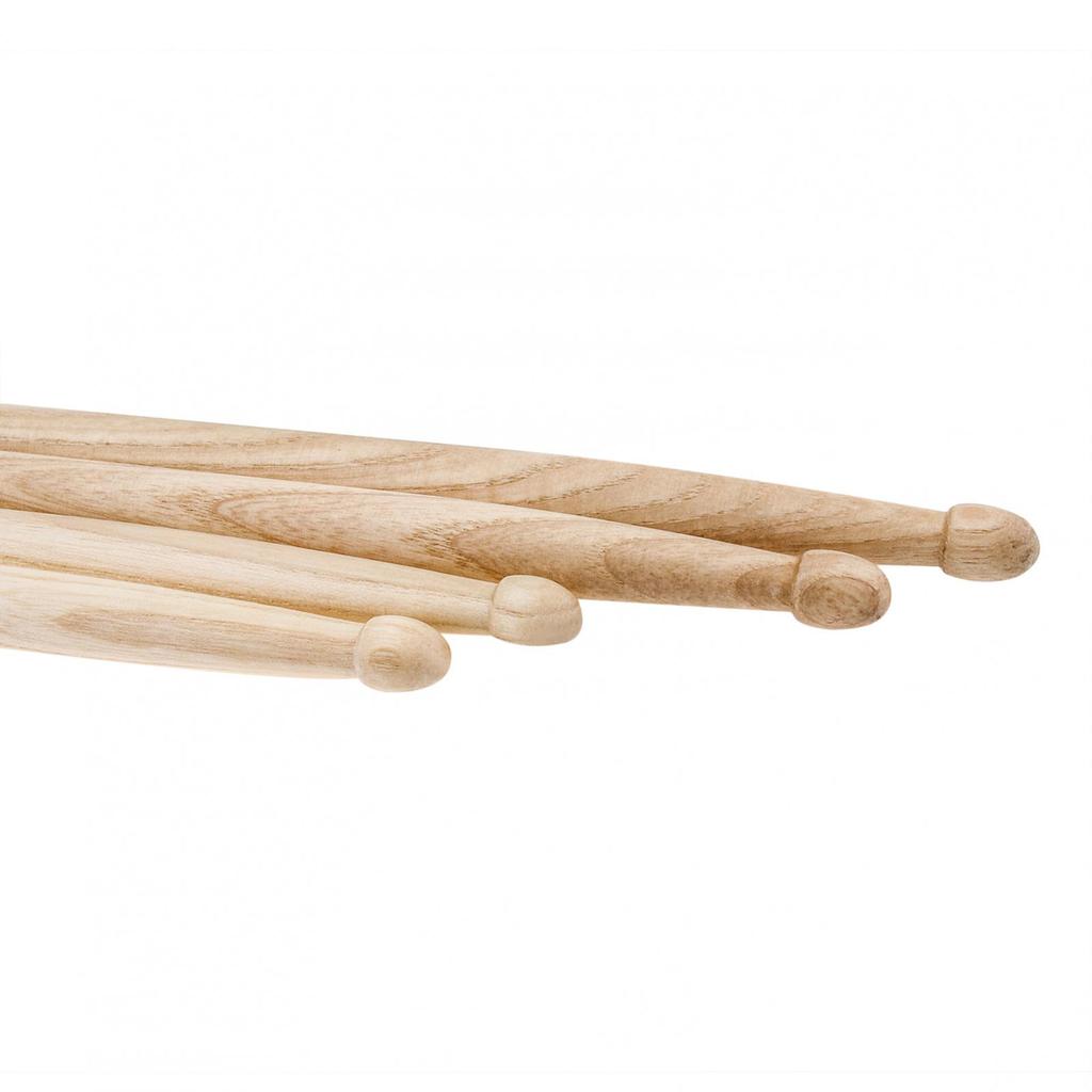 1 Pair 5A / 7A Walnut Wood Drumsticks for  Jazz Drum Exercise, Durable Heavy-duty Drum Sticks