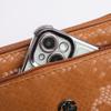 Strukturierte Pendler-Umhängetasche Messenger-Tasche Clutch