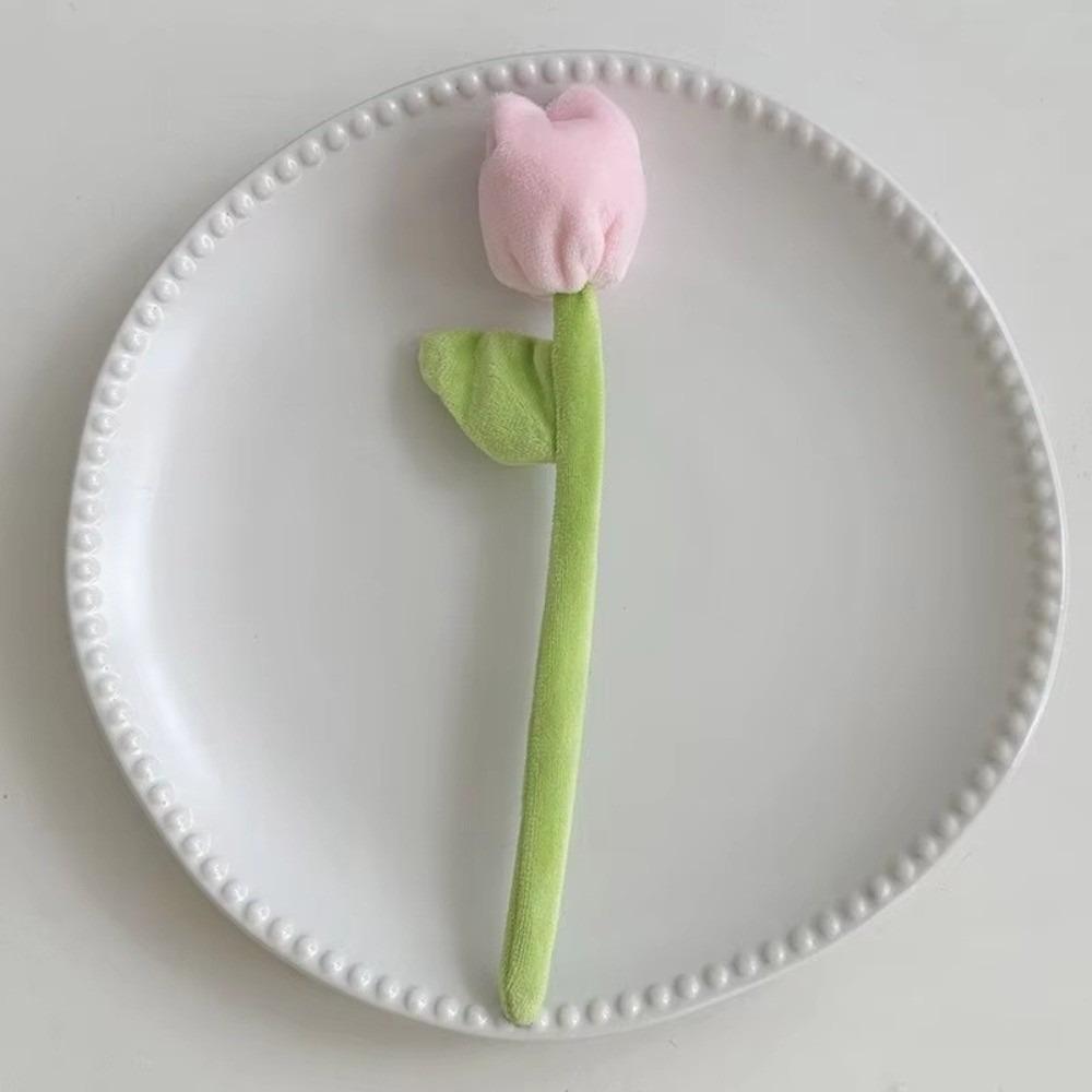 DIY Handmade Electric Vehicle Ornaments Soft Stuffed Plush Simulation Flower  Valentine's Day Gift