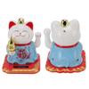 4.13x3.74x3.27in Chinese Fortune Cat Ornament Desktop Auspicious Decor  Window Embellishment
