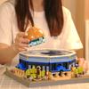 Non-Toxic Dome Rock Mosque Building Blocks World City Building Model World Famous Architecture Assemble Toys For Children Adult Gifts 983Pcs