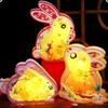 Glowing Rabbit Lanterns Luminous Lantern DIY Material Package  Mid-Autumn Festival