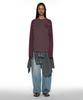 PARTIMENTO WOMEN Pwc Button-Up Pocket Raglan Tee_Redbean