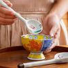 6-piece Set  Japanese Ceramic Small Spoon, Household Soup Mixing Spoon Spoon Cute High Color Value Ins Rough Pottery Soup Spoon