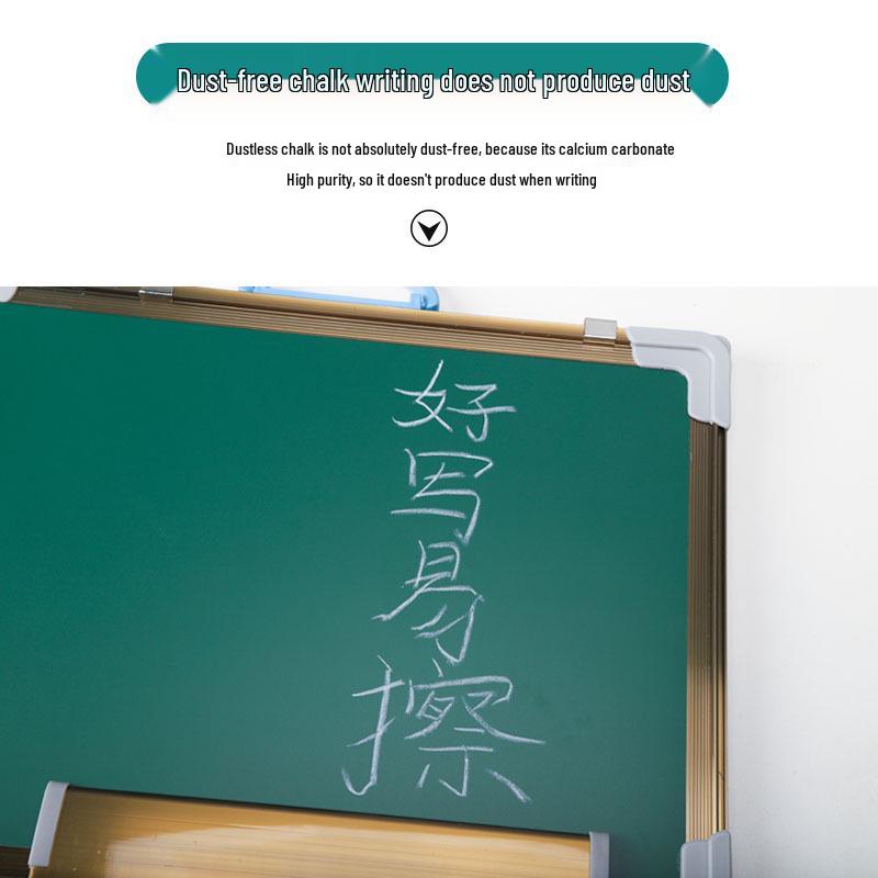 White Dustless Water-Soluble Chalk for Home, Children's Graffiti, Baby Drawing & Teachers' Chalkboards
