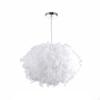 Feather Pendant Light Romantic Chandelier for Bedroom, Living Room 25CM