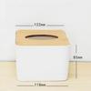 Nordic Wooden Tissue Box: Multifunctional Storage for Living Room & Coffee Table