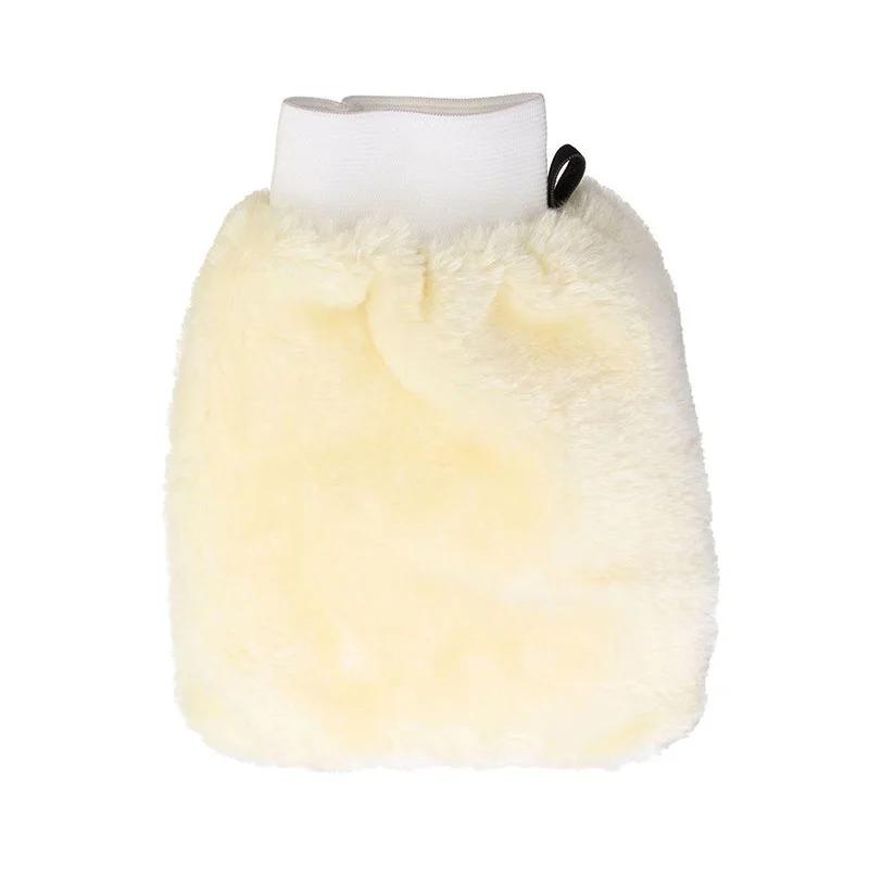 18*25cm Woolen Gloves Faux Cashmere Reversible Car Washing Gloves Waxing and Polishing Gloves