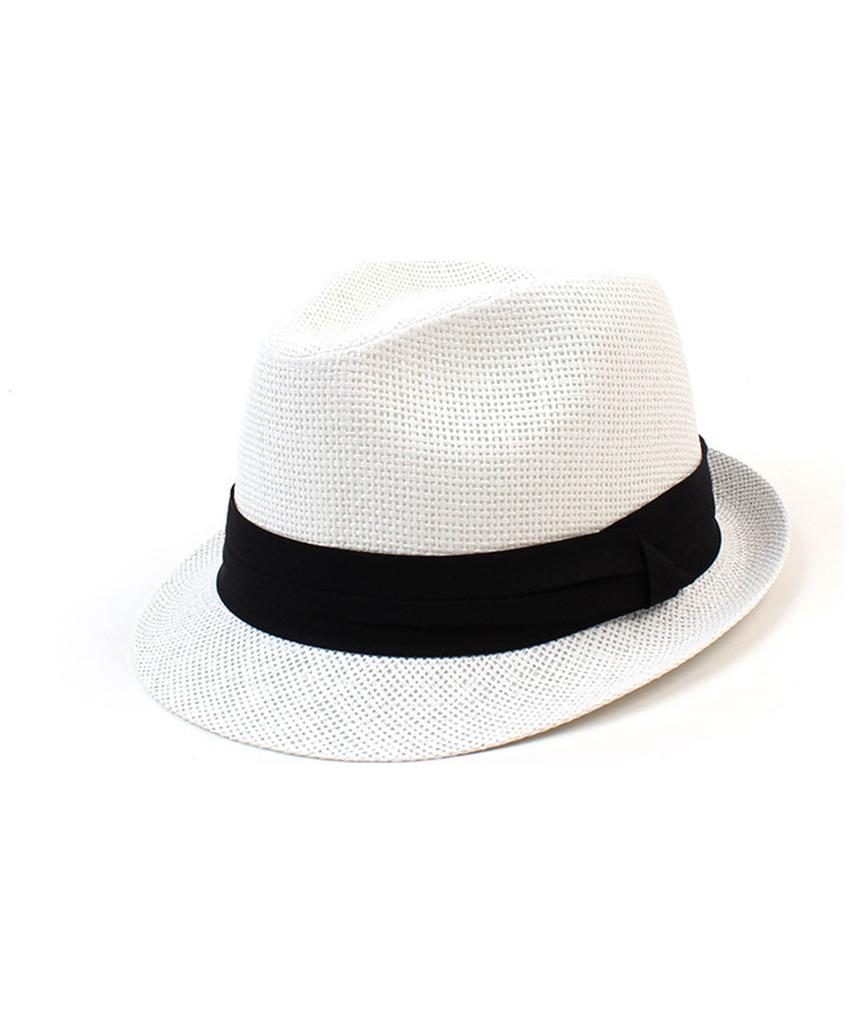 Yunibeosyeolkemiseuteuli Bu Summer Simple White Fedora
