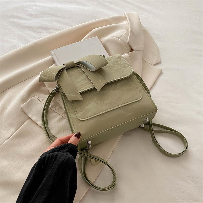 

Рюкзак с бантом для женщин, новый модный рюкзак в стиле колледжа, простая дорожная сумка