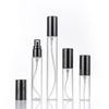 10ml Portable Glass Perfume Spray Bottle - Transparent Refillable Floral Water Bottle