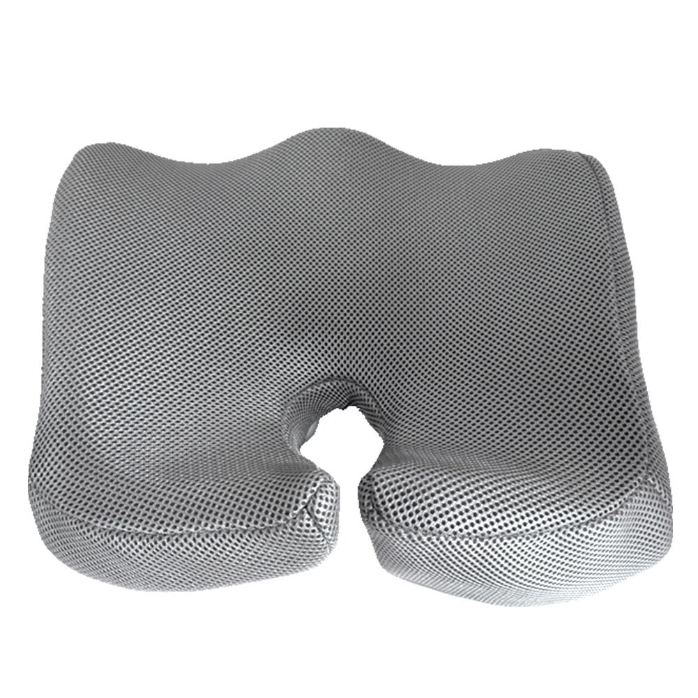 Memory Foam Seat Cushion Breathable Soft Seat Pad Pressure Relief Chair Pad Non Slip Sitting Pad for Prolonged Sitting