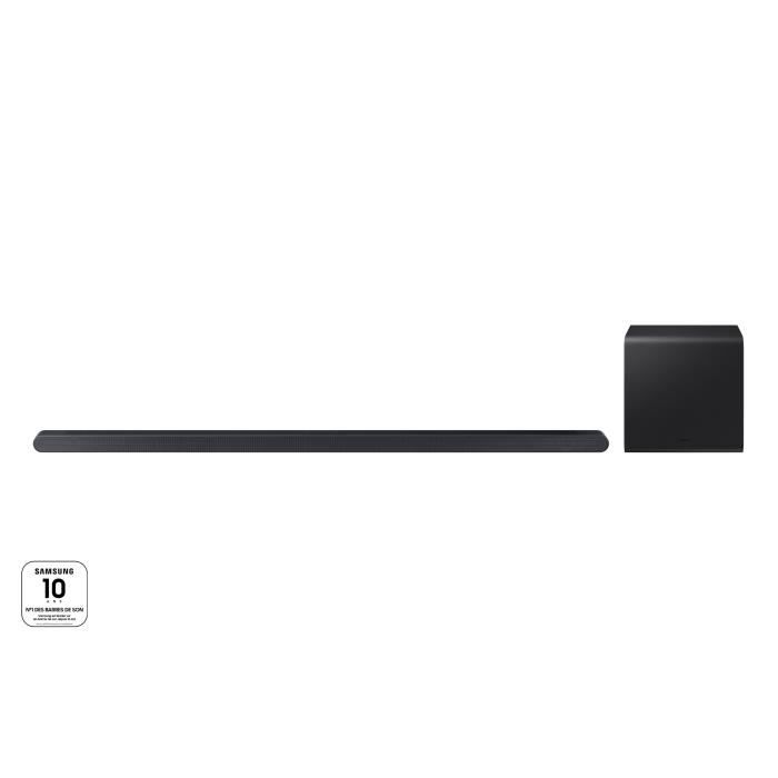 Barre de son - SAMSUNG - HW-S810D - 3.1.2ch - Atmos sans fil - Ultra-fine - Wifi - Bluetooth - Contrôle vocal - Q-Symphony 3.0
